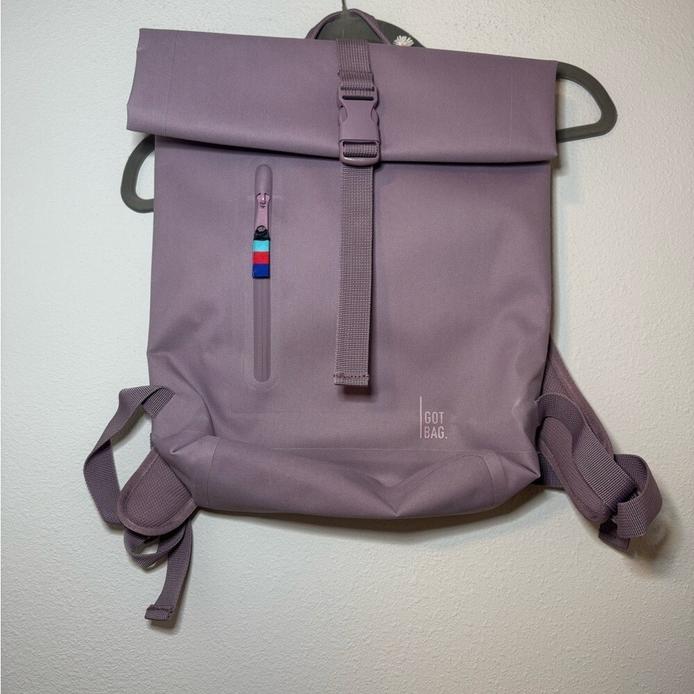 GOT BAG Stylish Roll-Top Backpack NWT - Picture 2 of 6